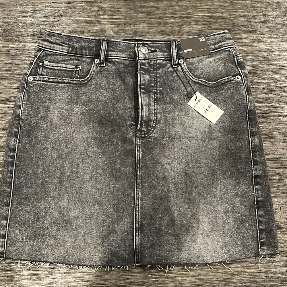 Express Jean Skirt